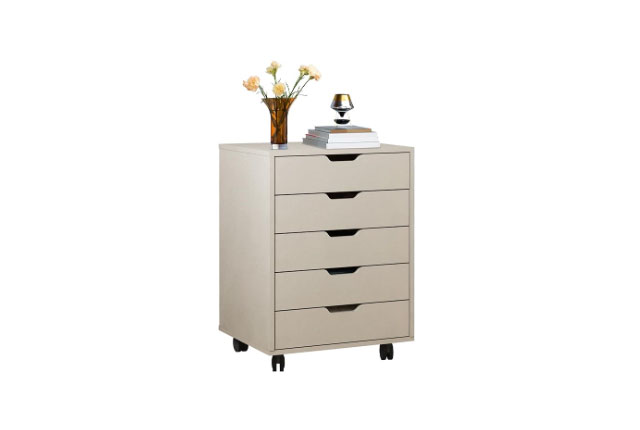 dreamlify 5-Drawer Wooden File Cabinet