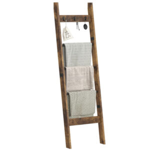 Throw Blanket Ladder Shelf