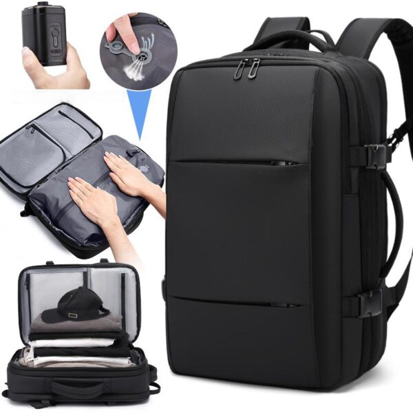 Business Backpack with Vacuum Compression - Image 2