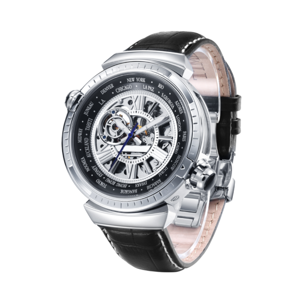 World Clock Mechanical Watch For Men